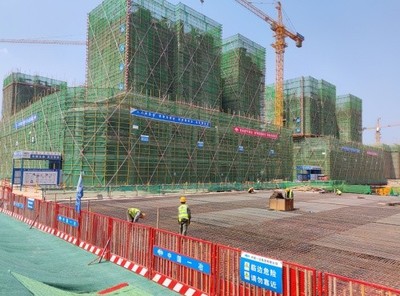 中國一冶江夏大橋項目榮膺武漢市“文明施工較好工地”稱號